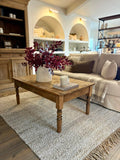 Table basse en pin
