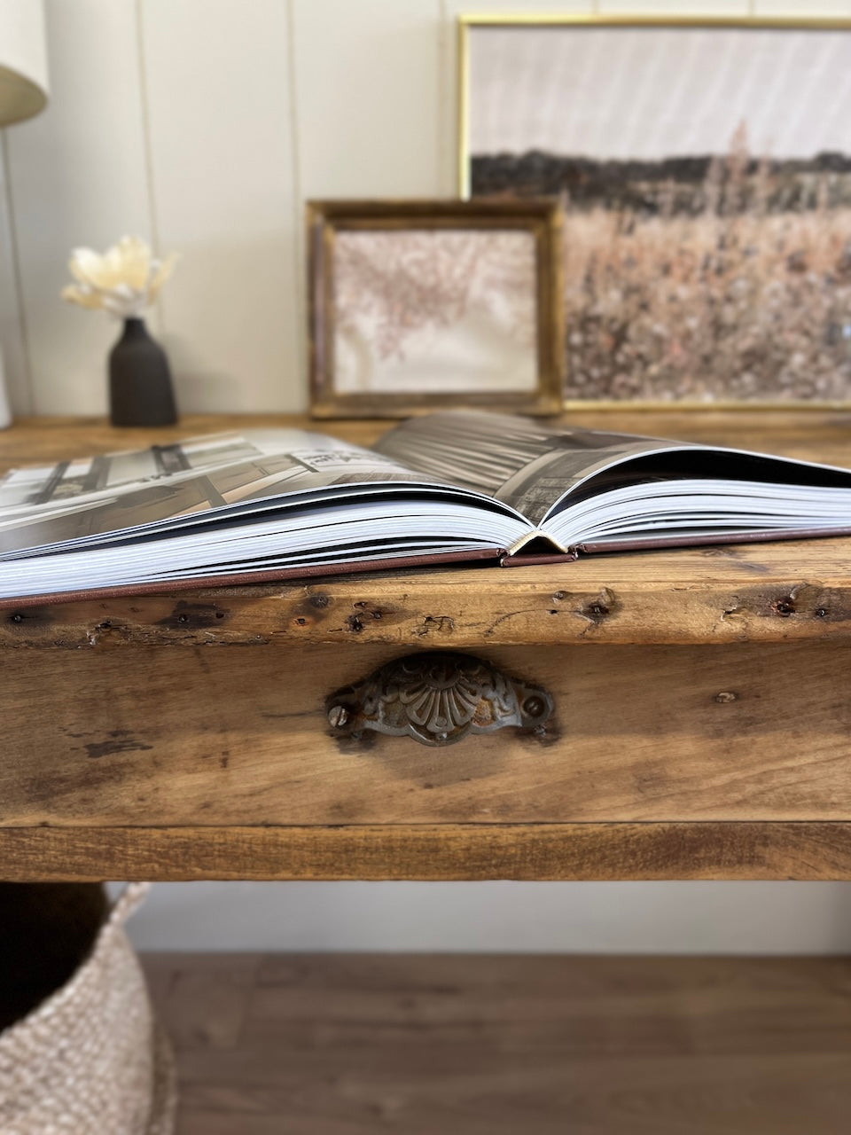 Table de ferme rustique