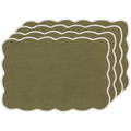 Set de 4 sets de table Olive Branch Florence