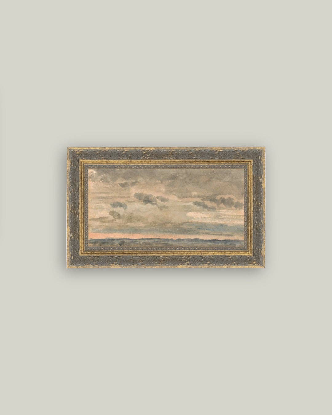Impression sur toile encadrée Sunset Sky