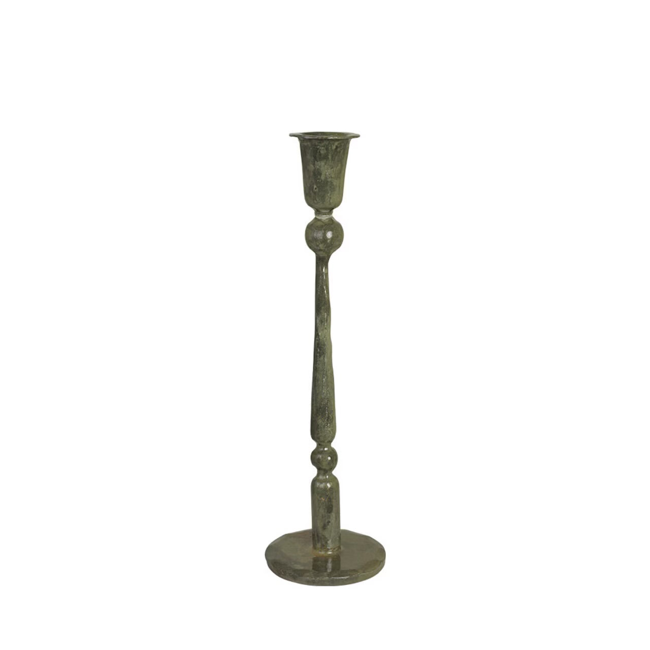 Bougeoir Meja en fer - olive