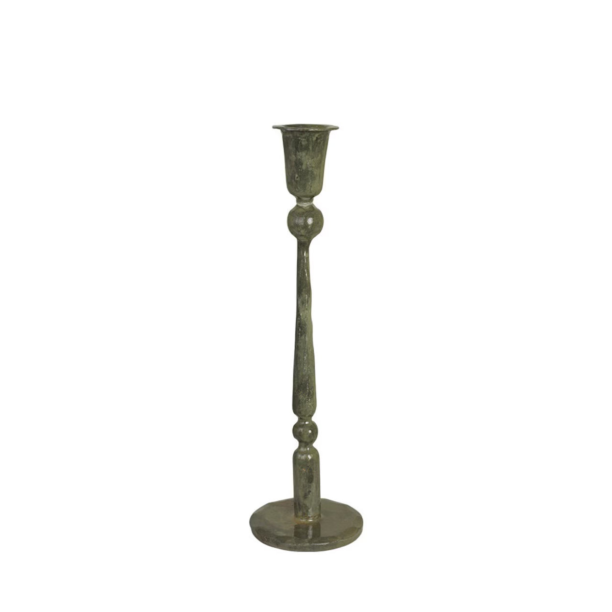 Bougeoir Meja en fer - olive