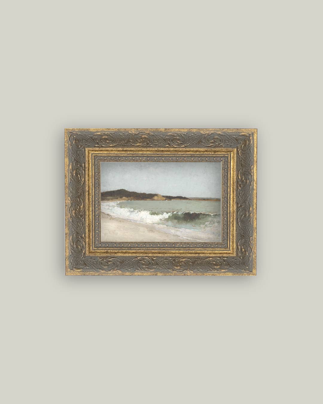 Impression sur toile encadrée Paysage de plage