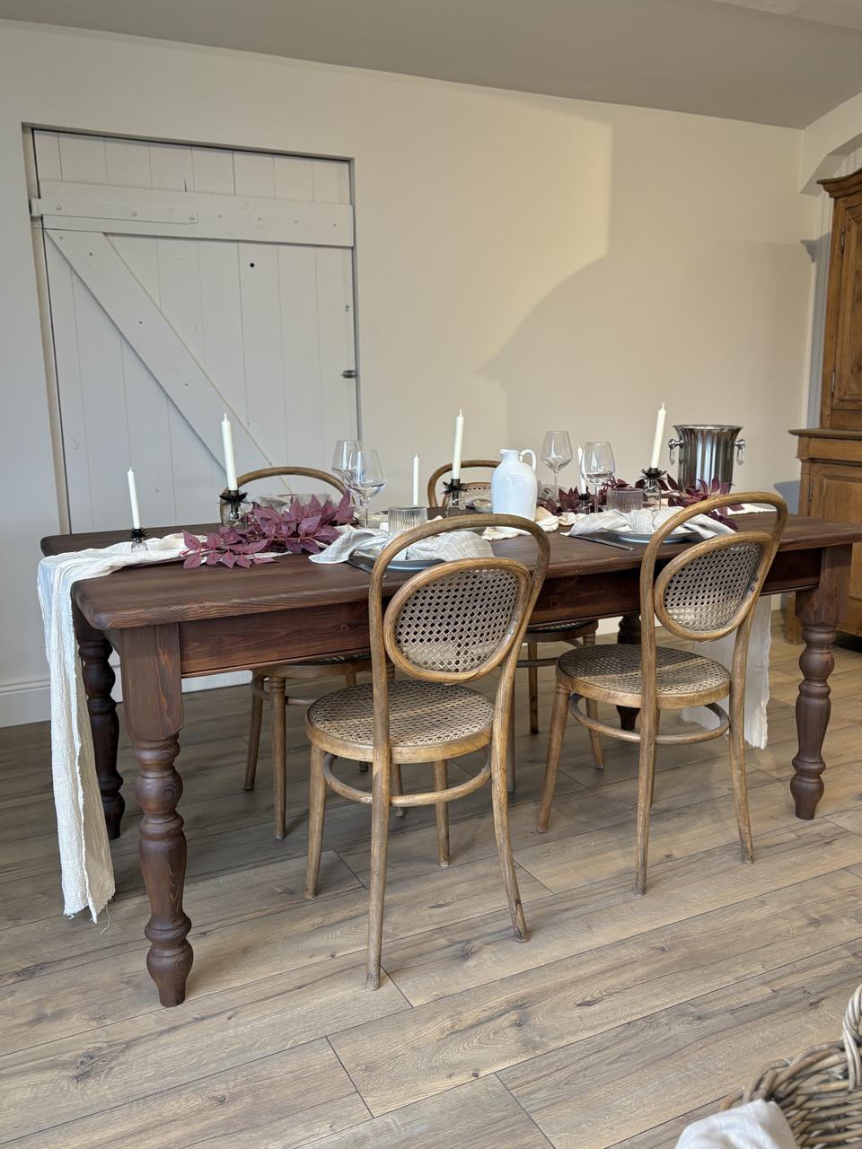 Table rectangulaire en pin