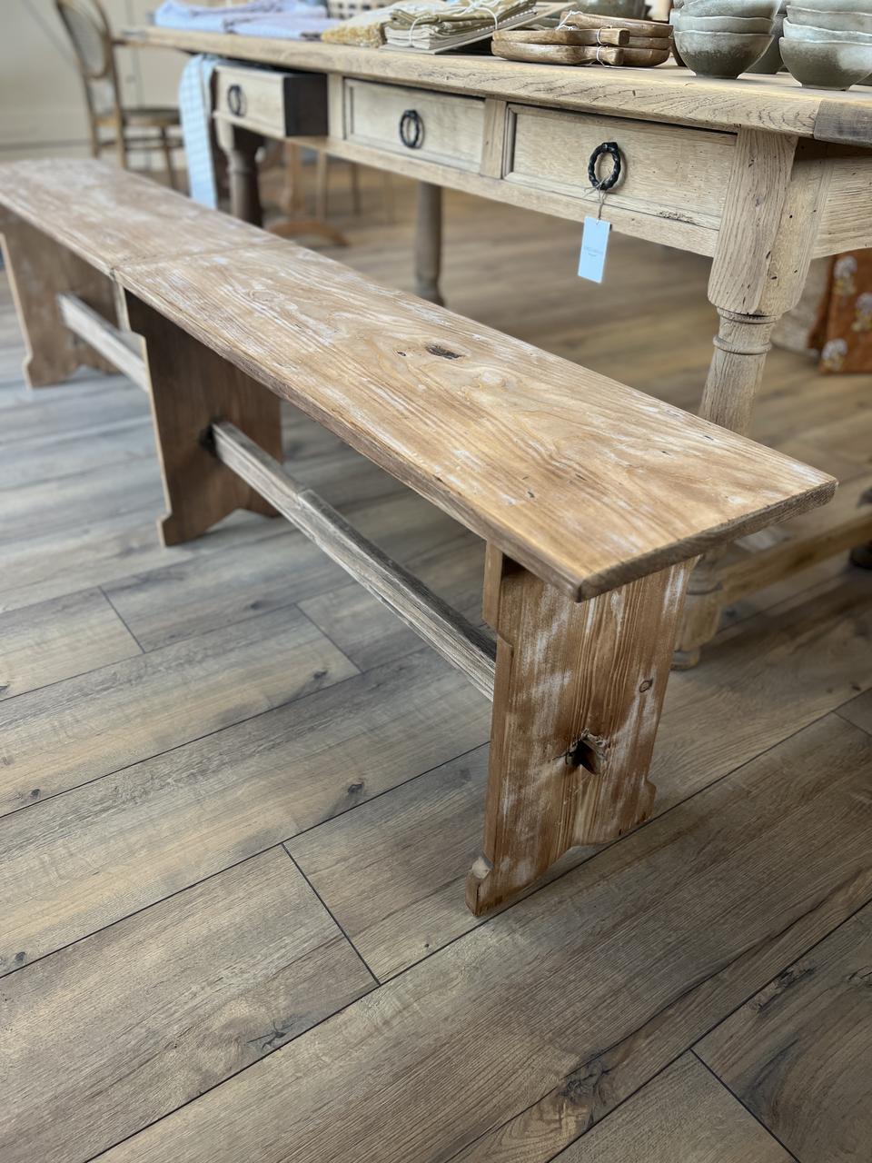 Banc rustique