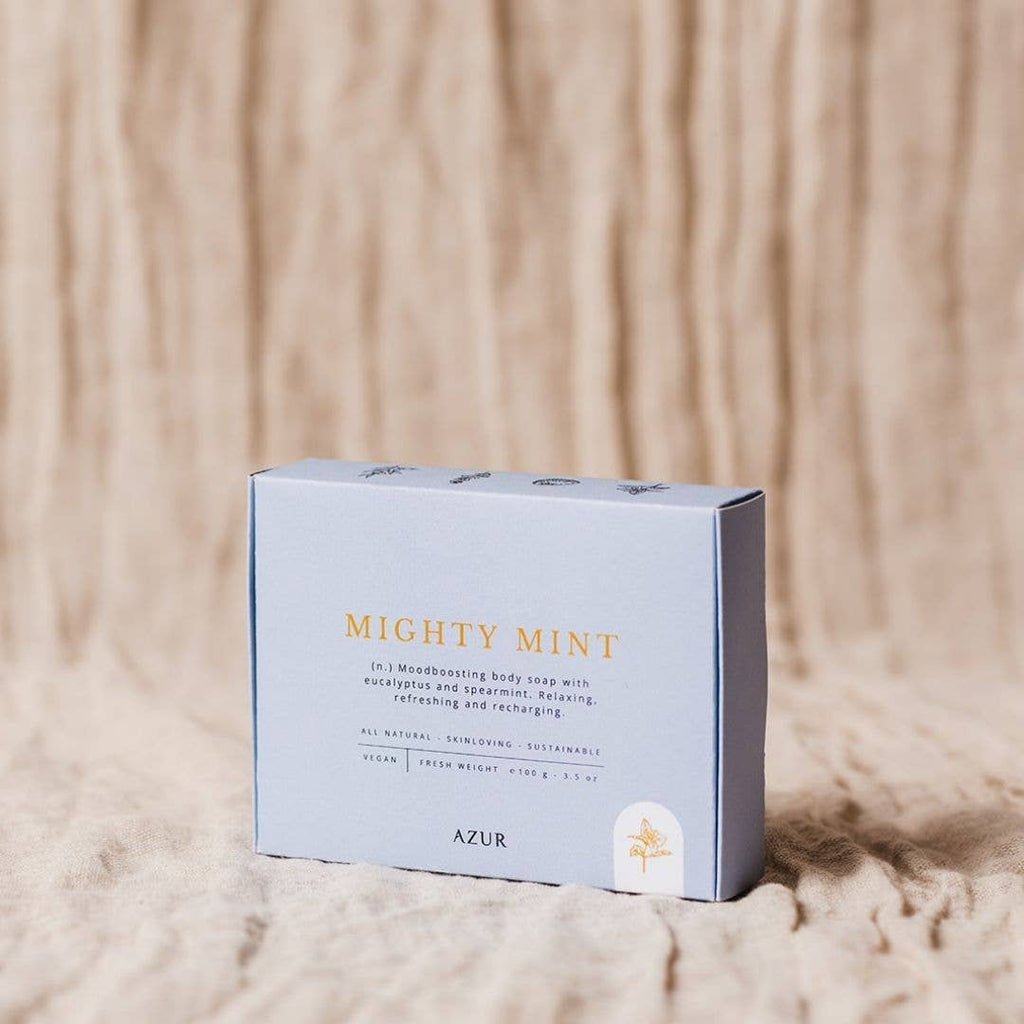 MIGHTY MINT | barre vivifiante pour le corps | savon naturel