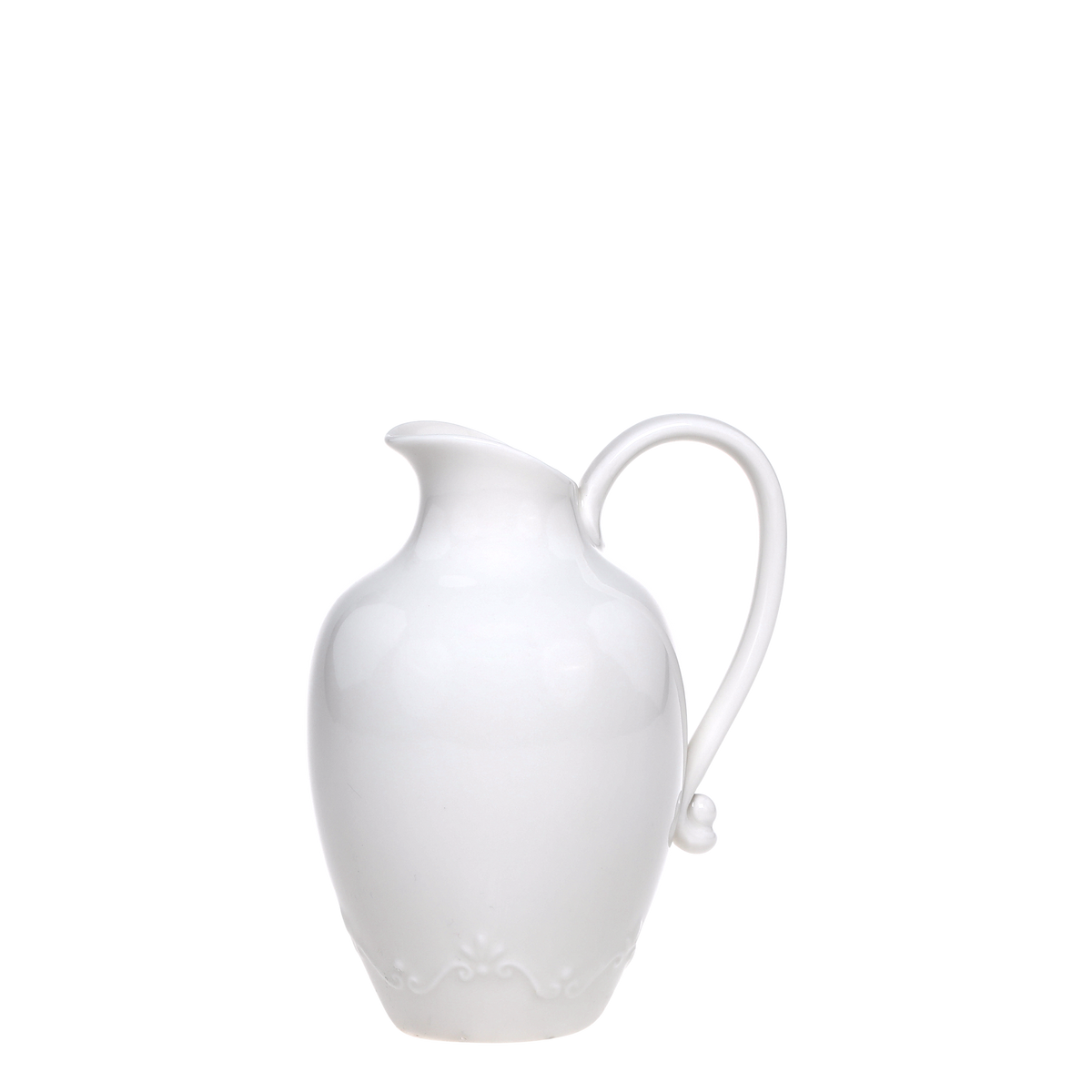 Pichet porcelaine blanche
