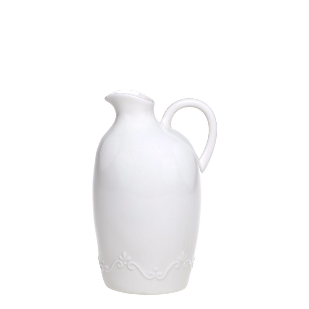 Pichet porcelaine blanche