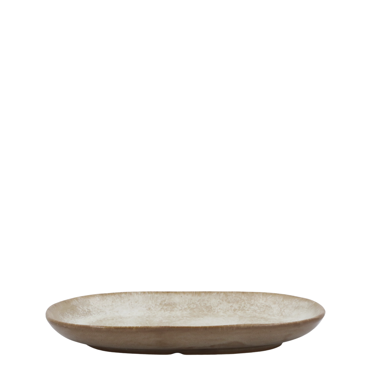 Petit plat en porcelaine Valence - Camel