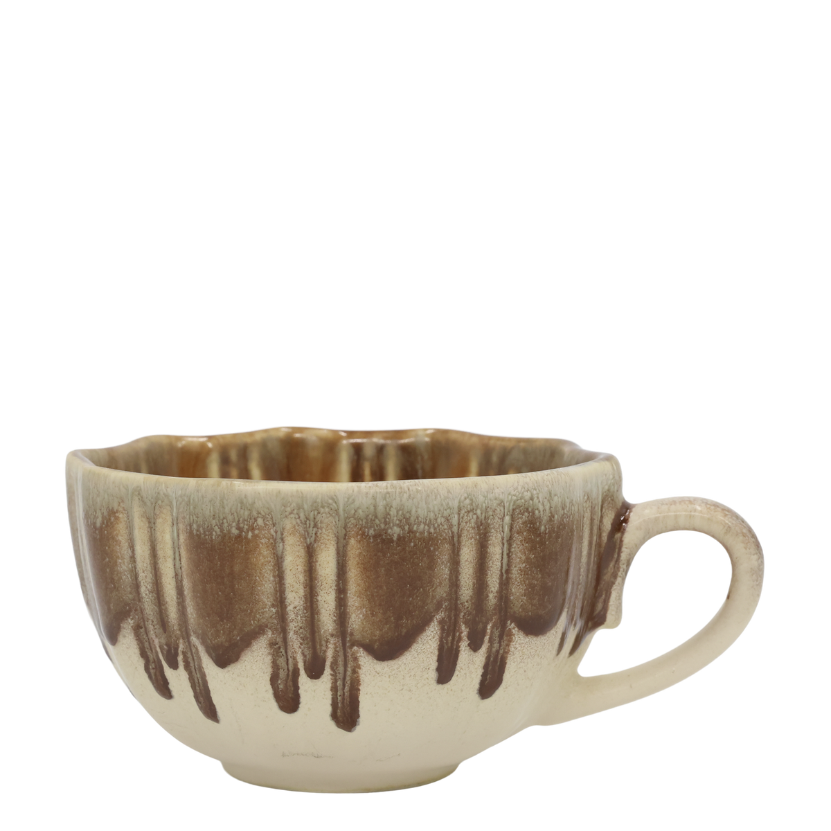 Tasse en porcelaine avec poignée - coffee