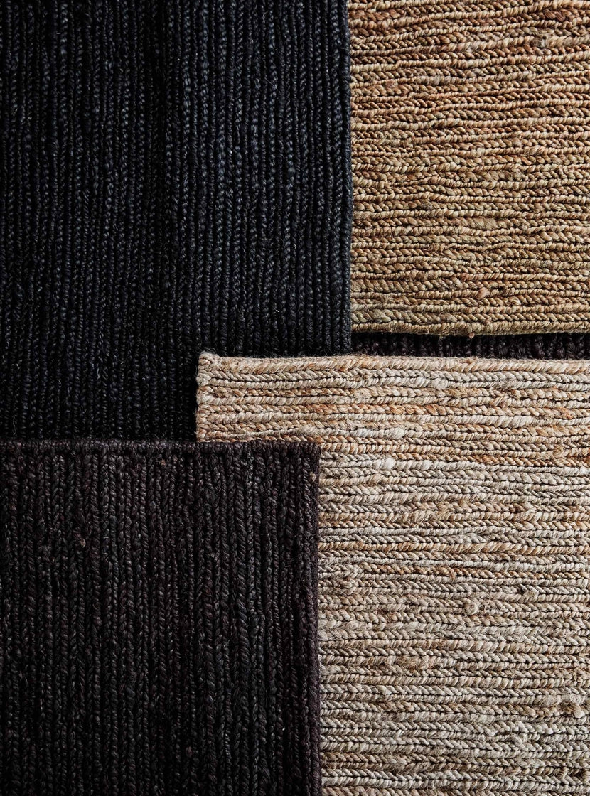 Tapis en chanvre Sumak - Blanchis