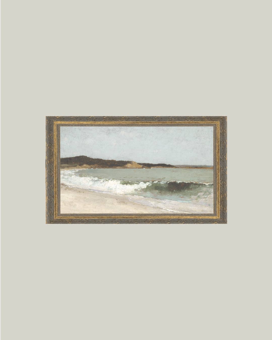 Impression sur toile encadrée Paysage de plage