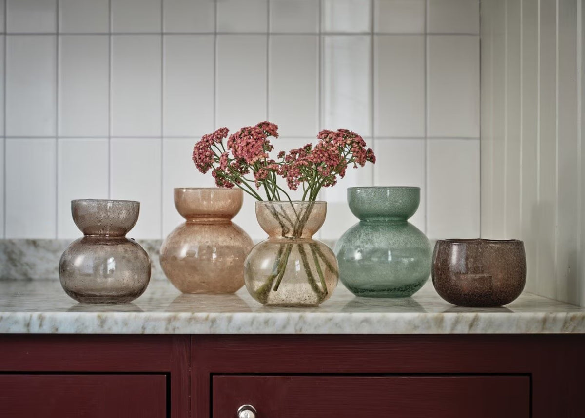 Vase Ellen marron