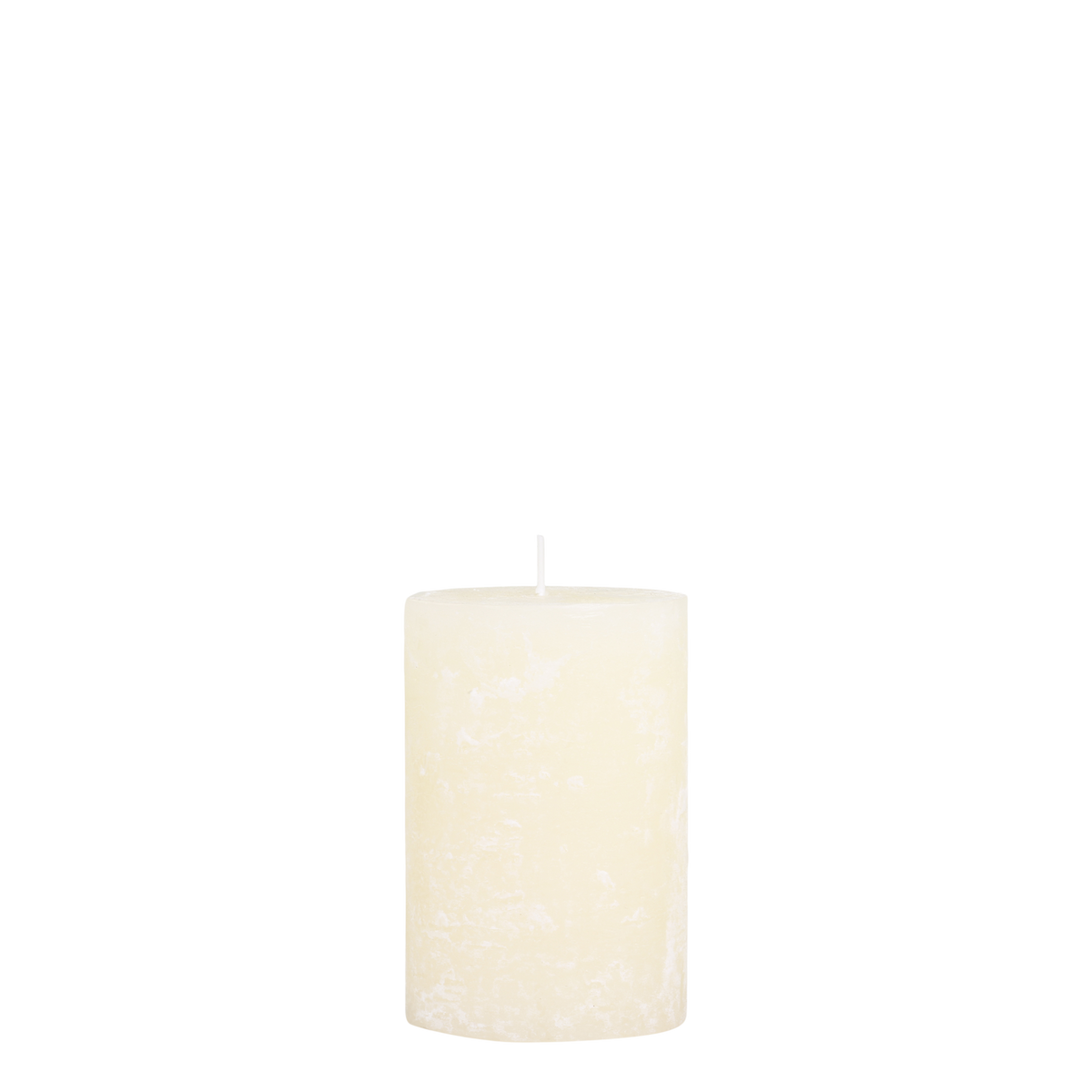 Macon Bougie Pilier rustique 90 h - crème
