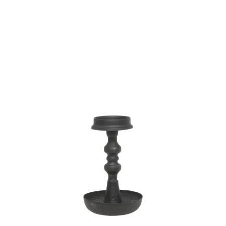 Bougeoir antique charbon