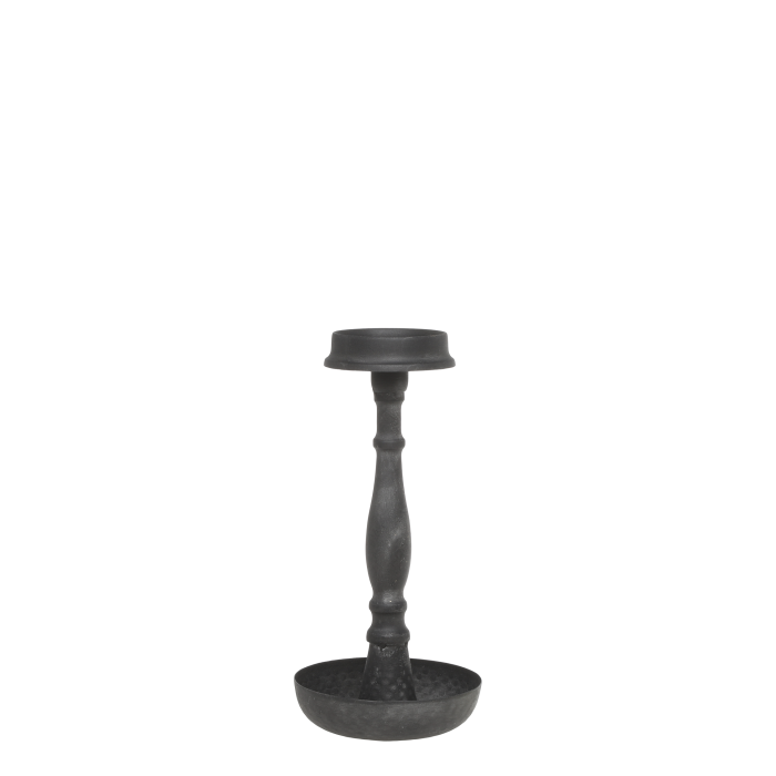 Bougeoir antique charbon