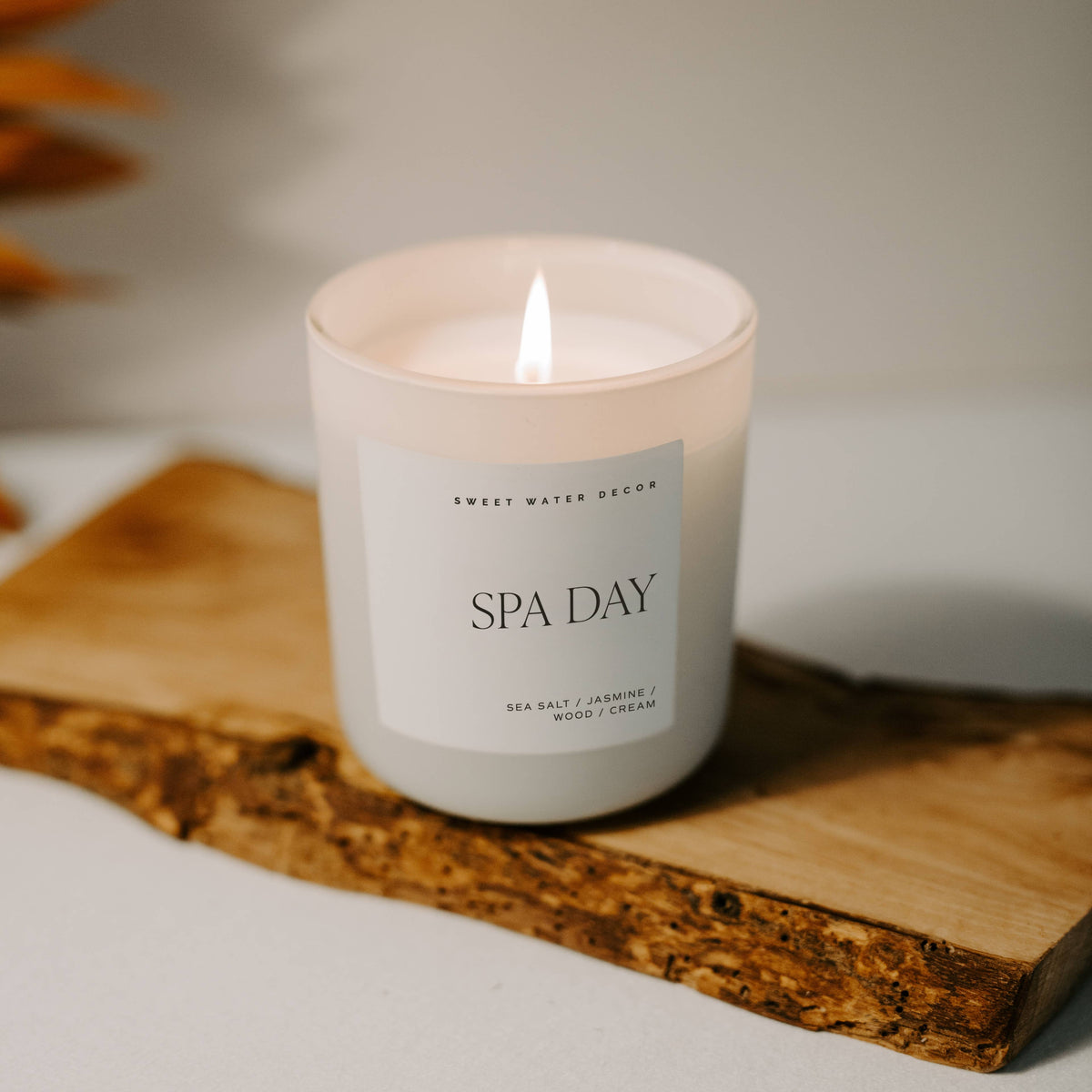 Bougie de soja Spa Day, pot mat - 70h
