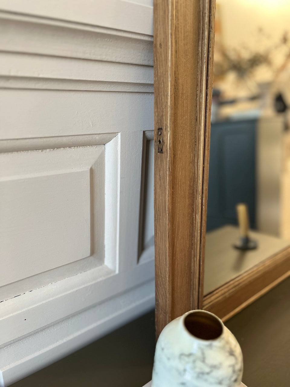 Miroir rectangulaire doré