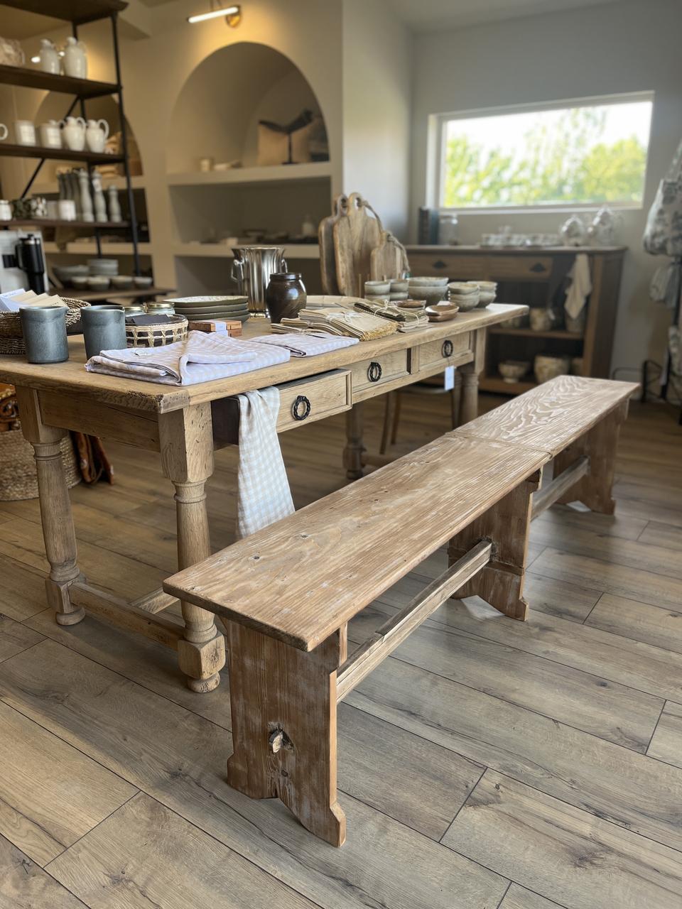 Banc rustique