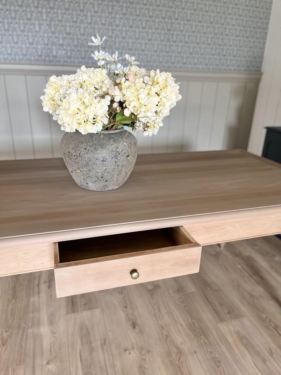 Table à manger en bois massif pieds tournés 8/10 personnes