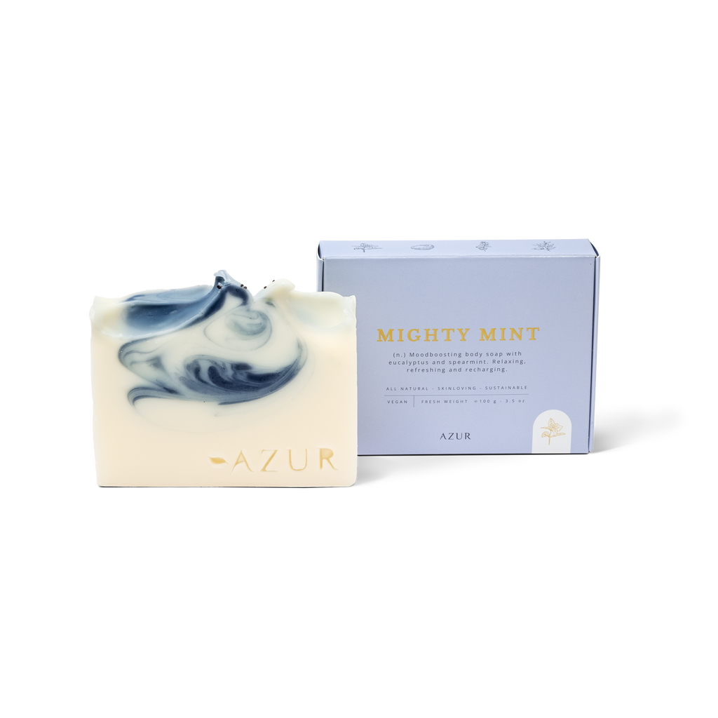 MIGHTY MINT | barre vivifiante pour le corps | savon naturel