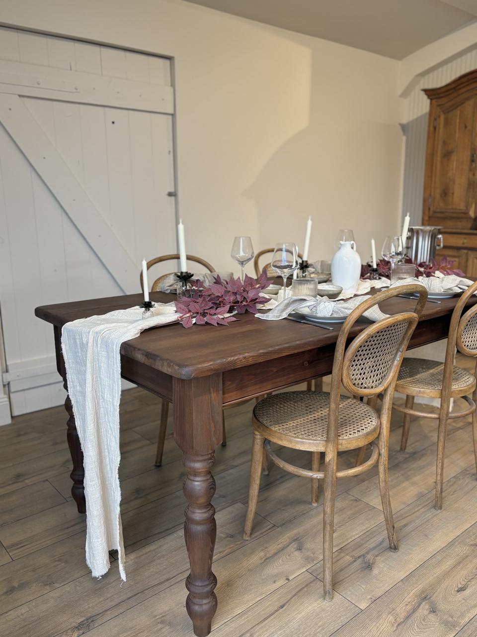 Table rectangulaire en pin