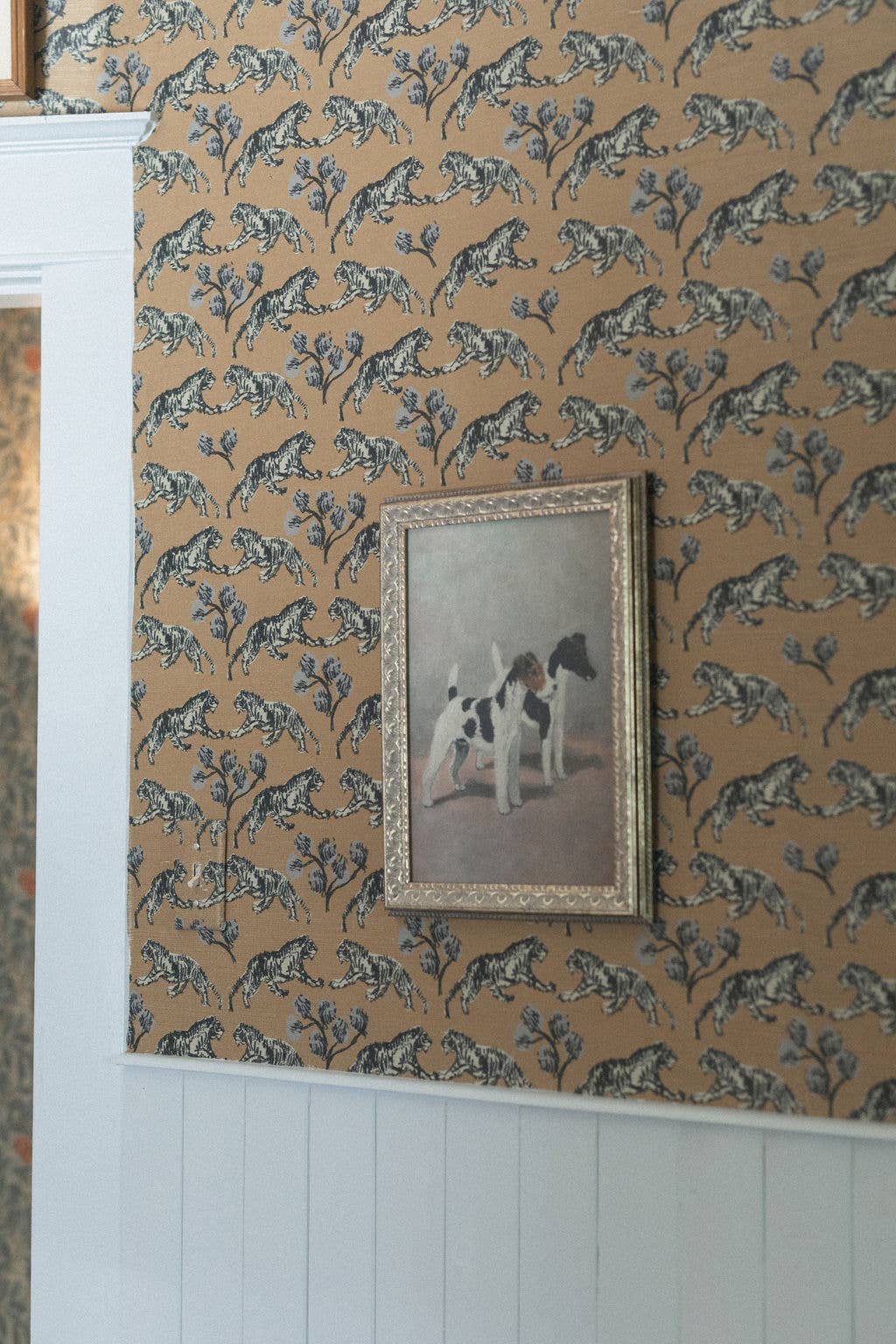 Impression sur toile encadrée de deux Fox Terriers