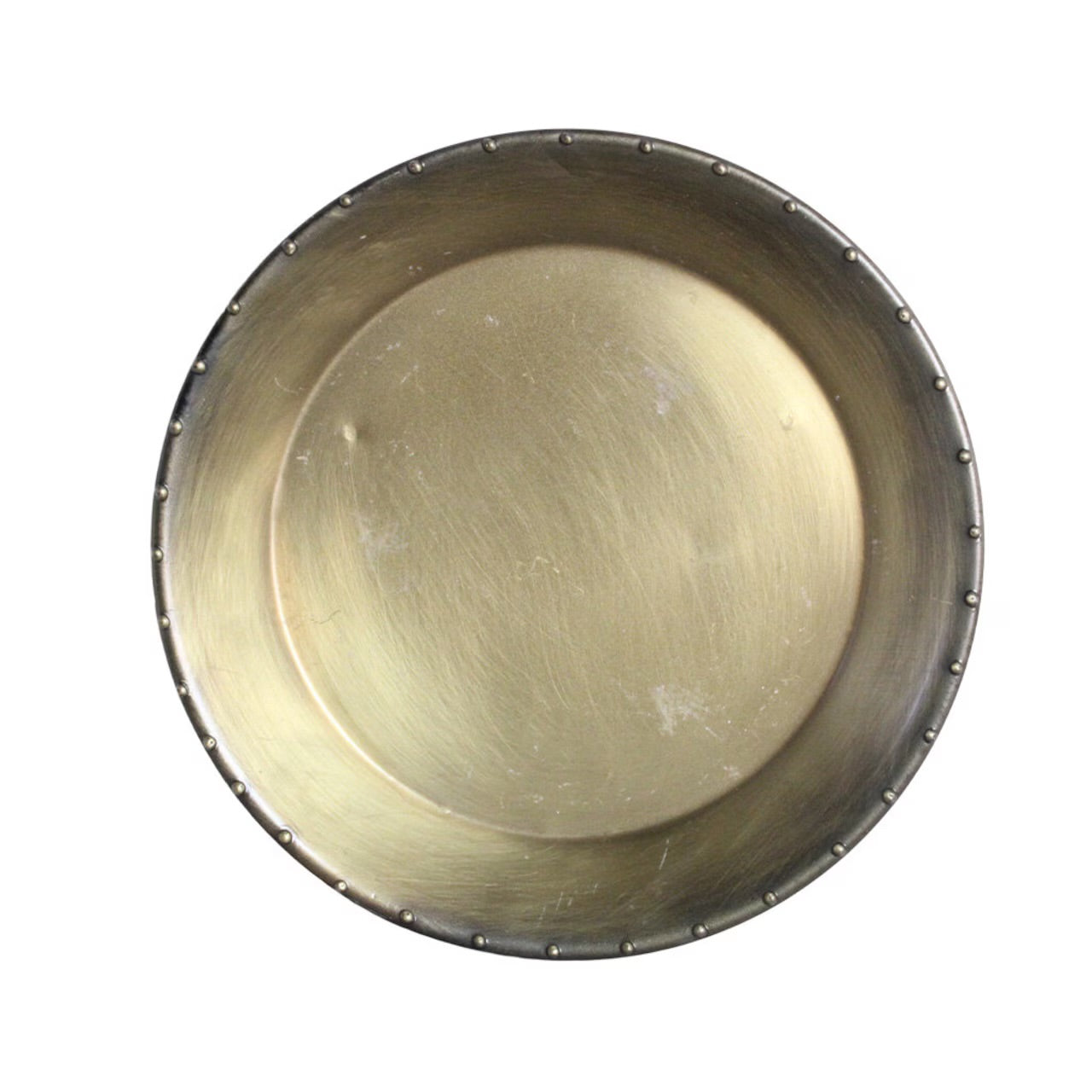 Plateau Simone en laiton antique