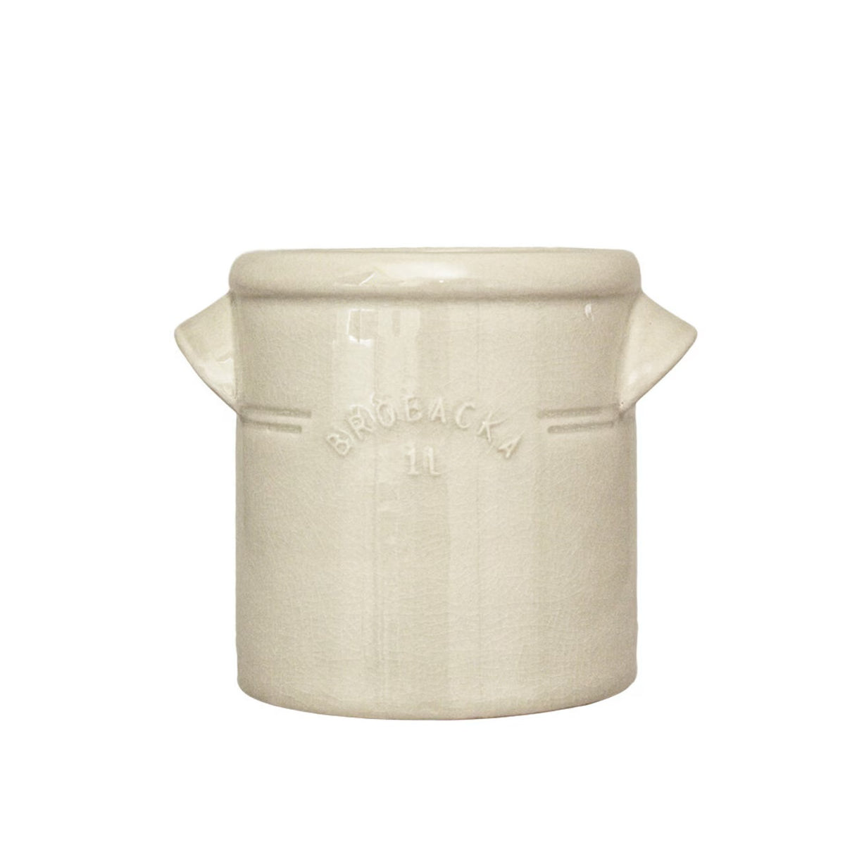 Pot brobacka crème droit 1L - S
