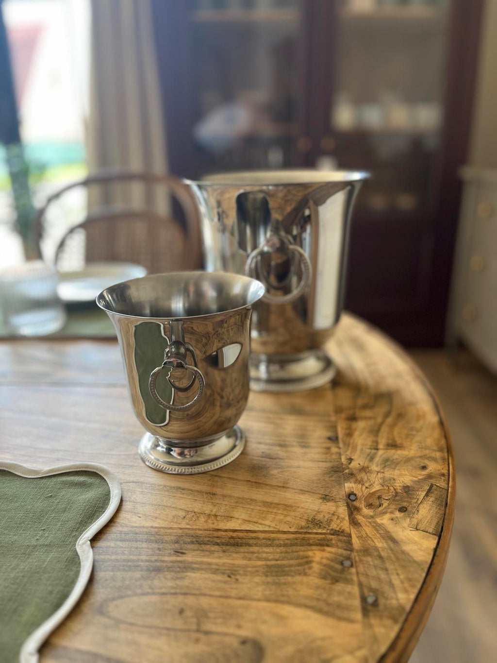 Seau à champagne et seau à glaçons - vintage