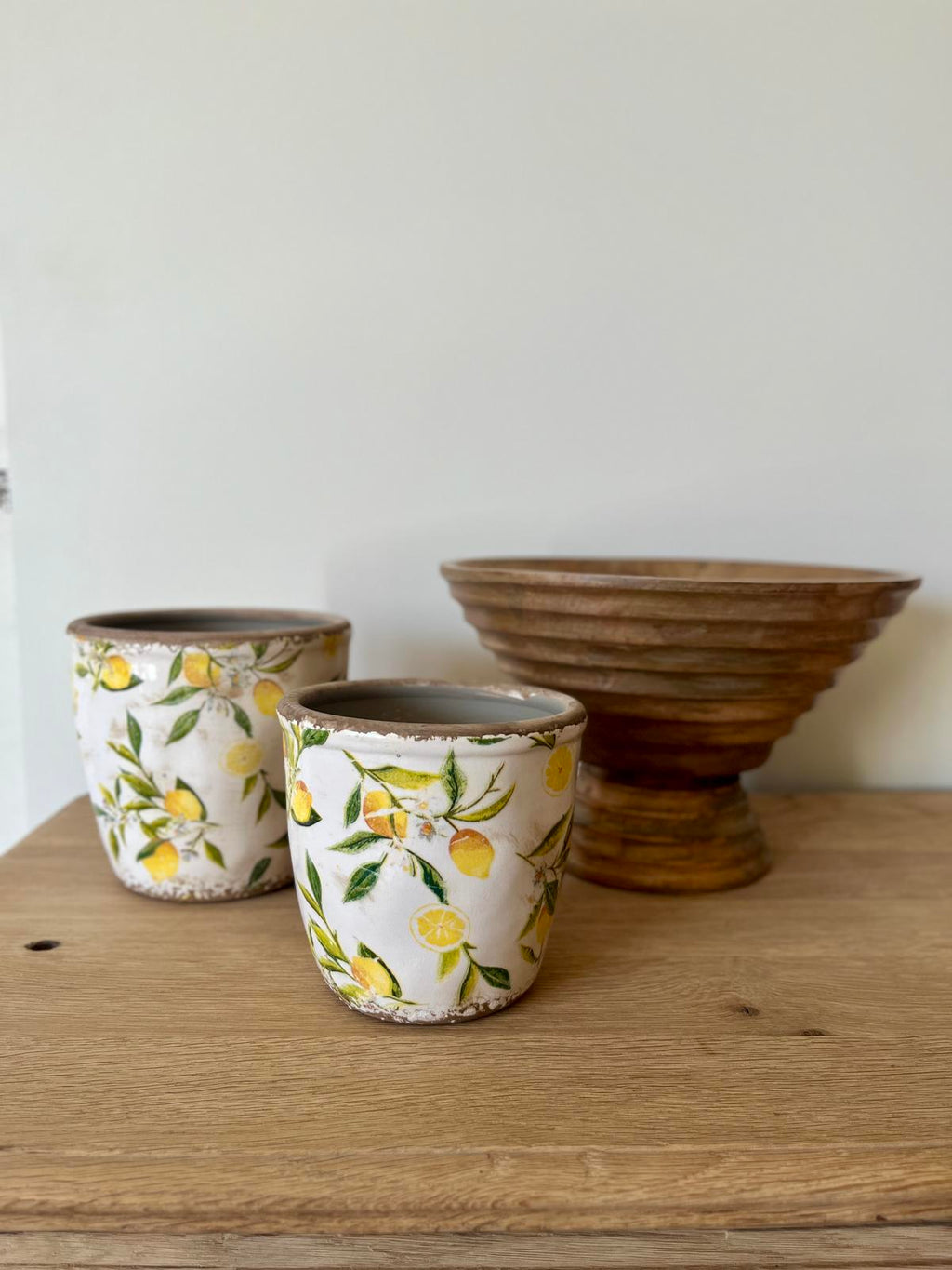Cache pot citrons