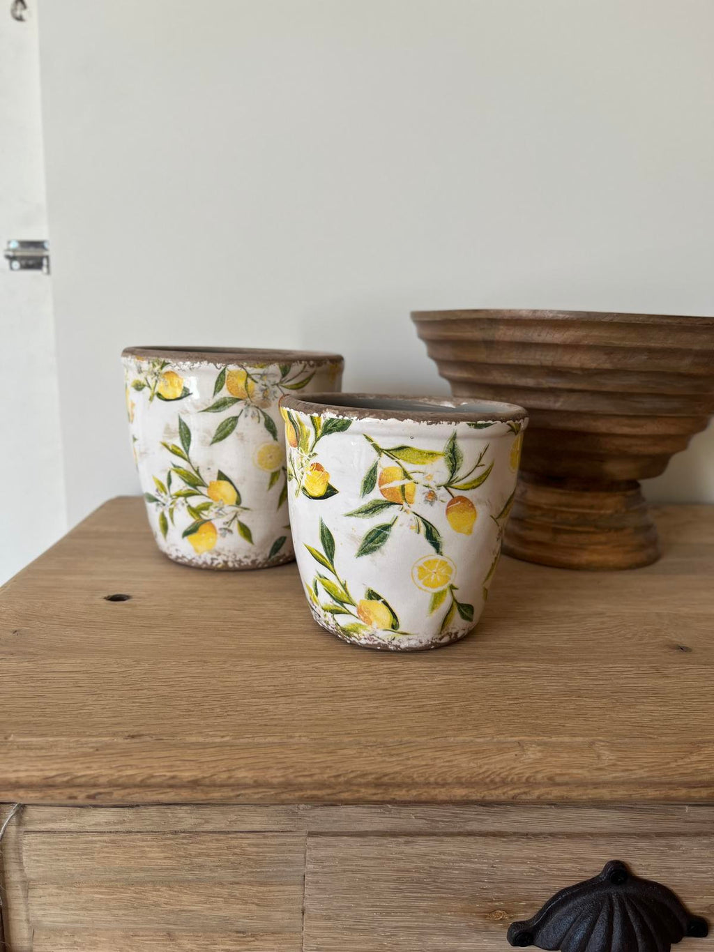 Cache pot citrons