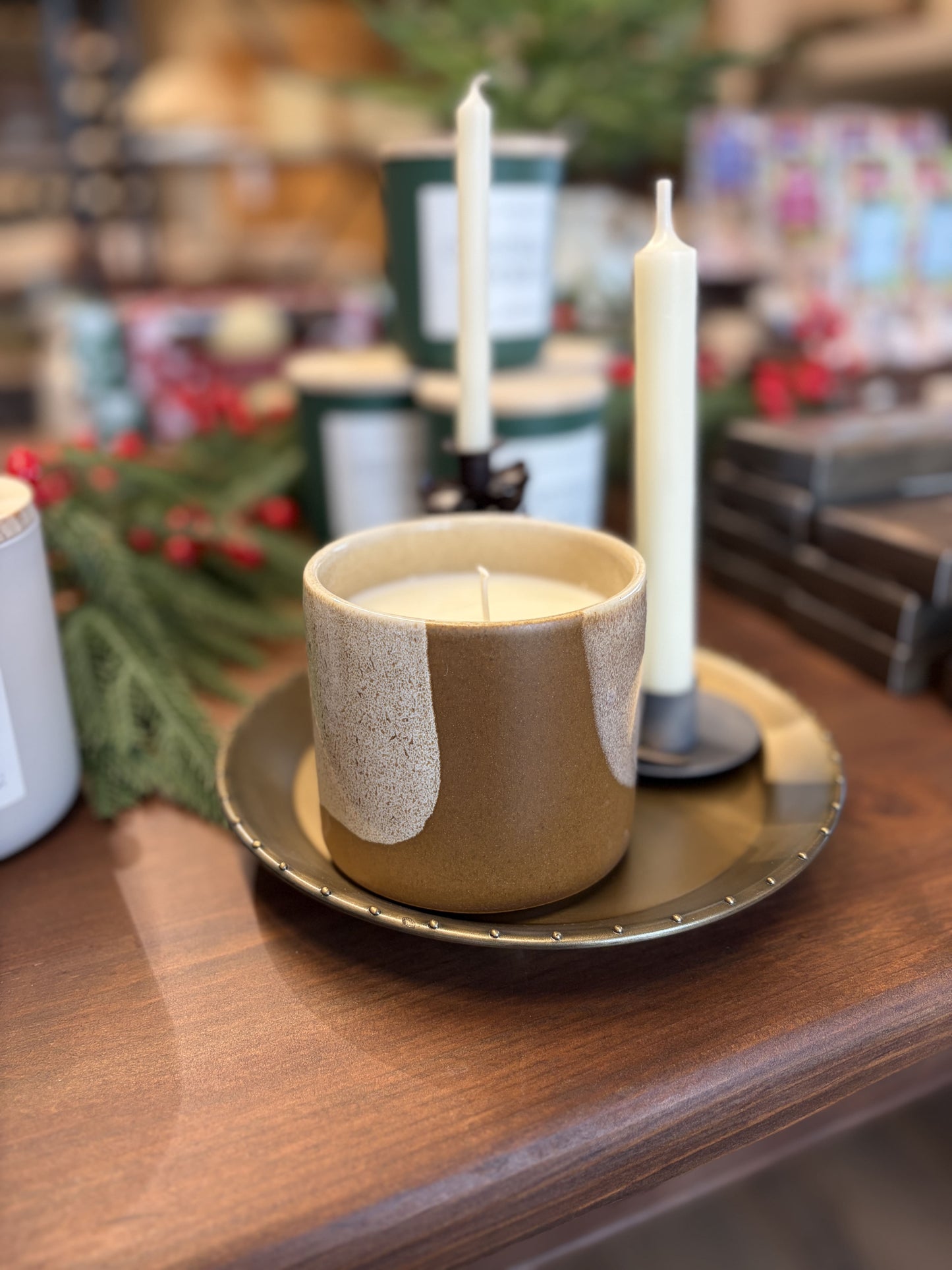 Bougie en céramique 70h - Pain d’épices