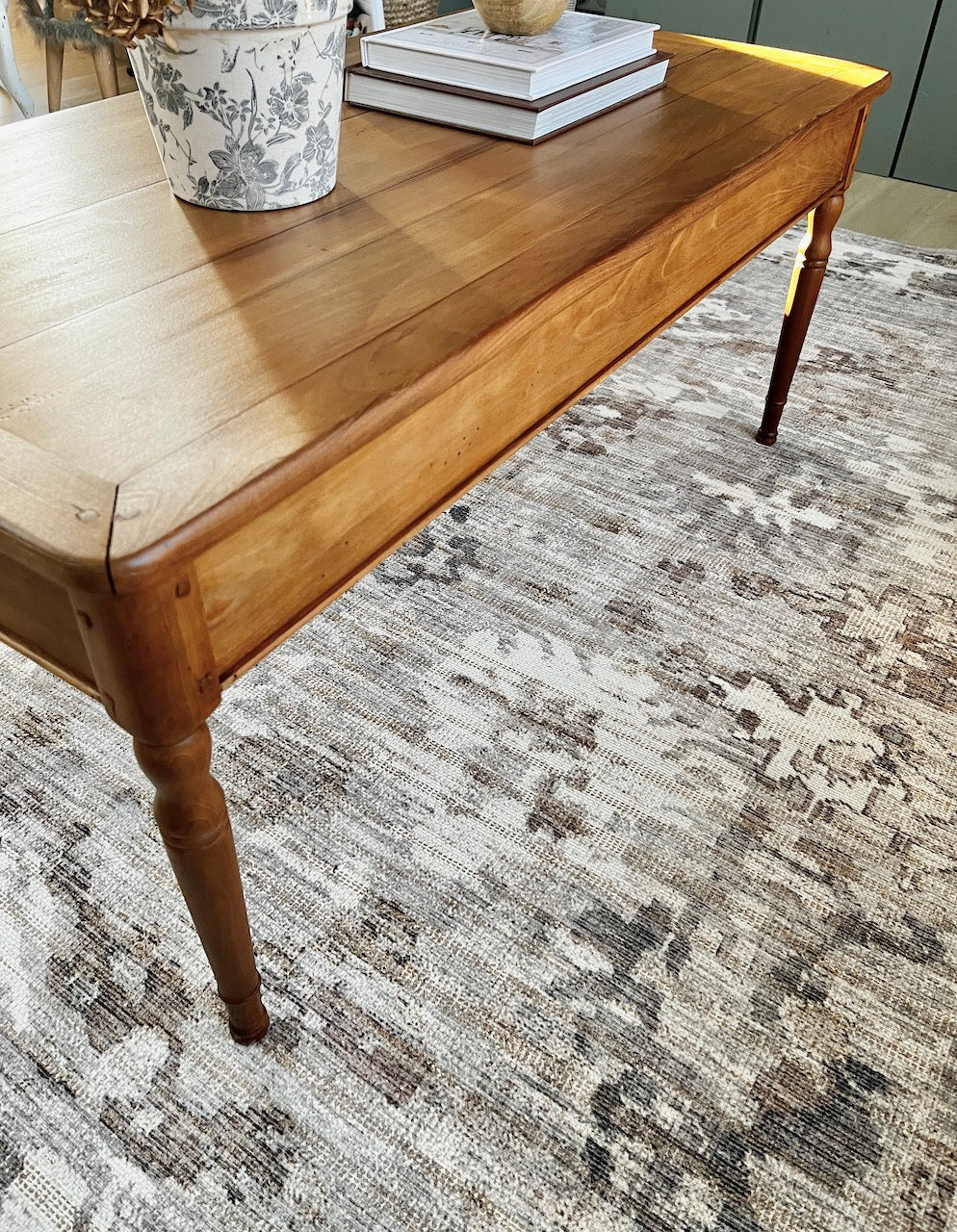 Table basse bois massif