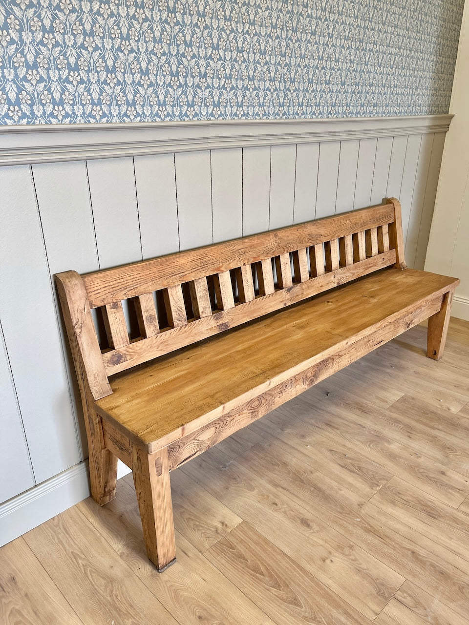 Banc en pin massif
