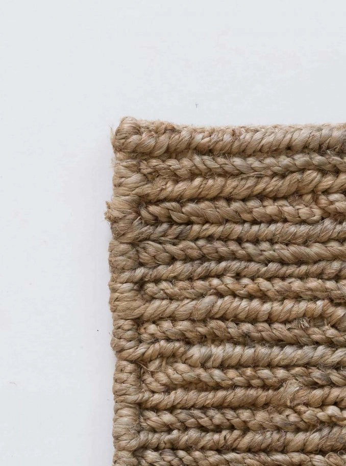 Tapis en chanvre Sumak - Blanchis