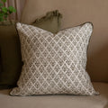 Housse de coussin Aubrey olive 45x45 cm