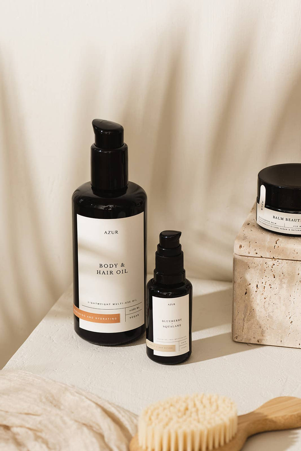 Huile pour le visage SQUALANE + MYRTILLE | 100 % naturelle