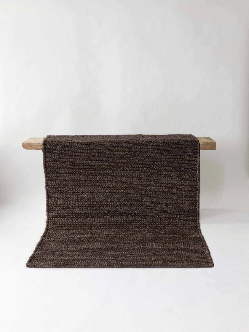 Tapis en chanvre Sumak - Blanchis
