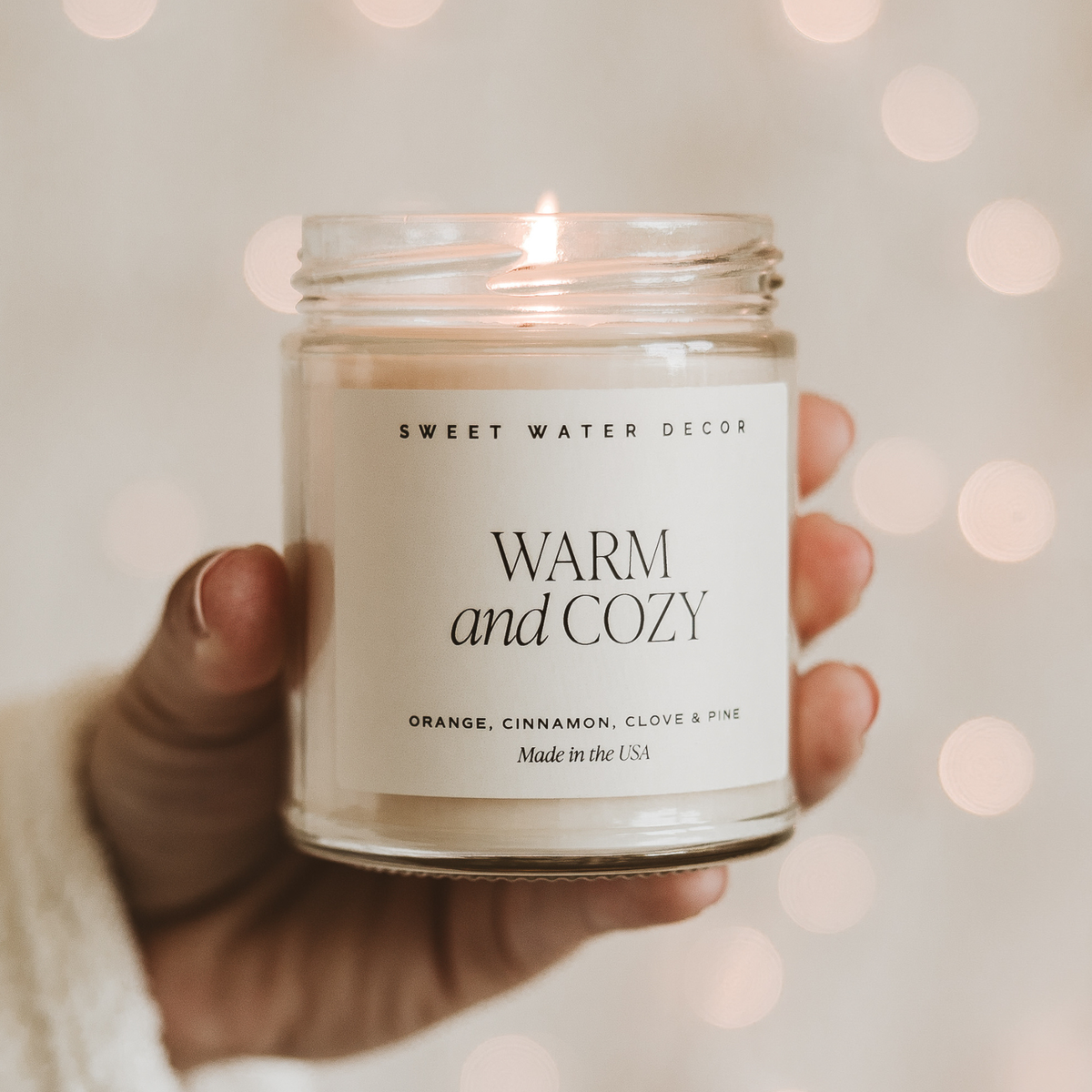Bougie de soja Warm and Cosy - 40h