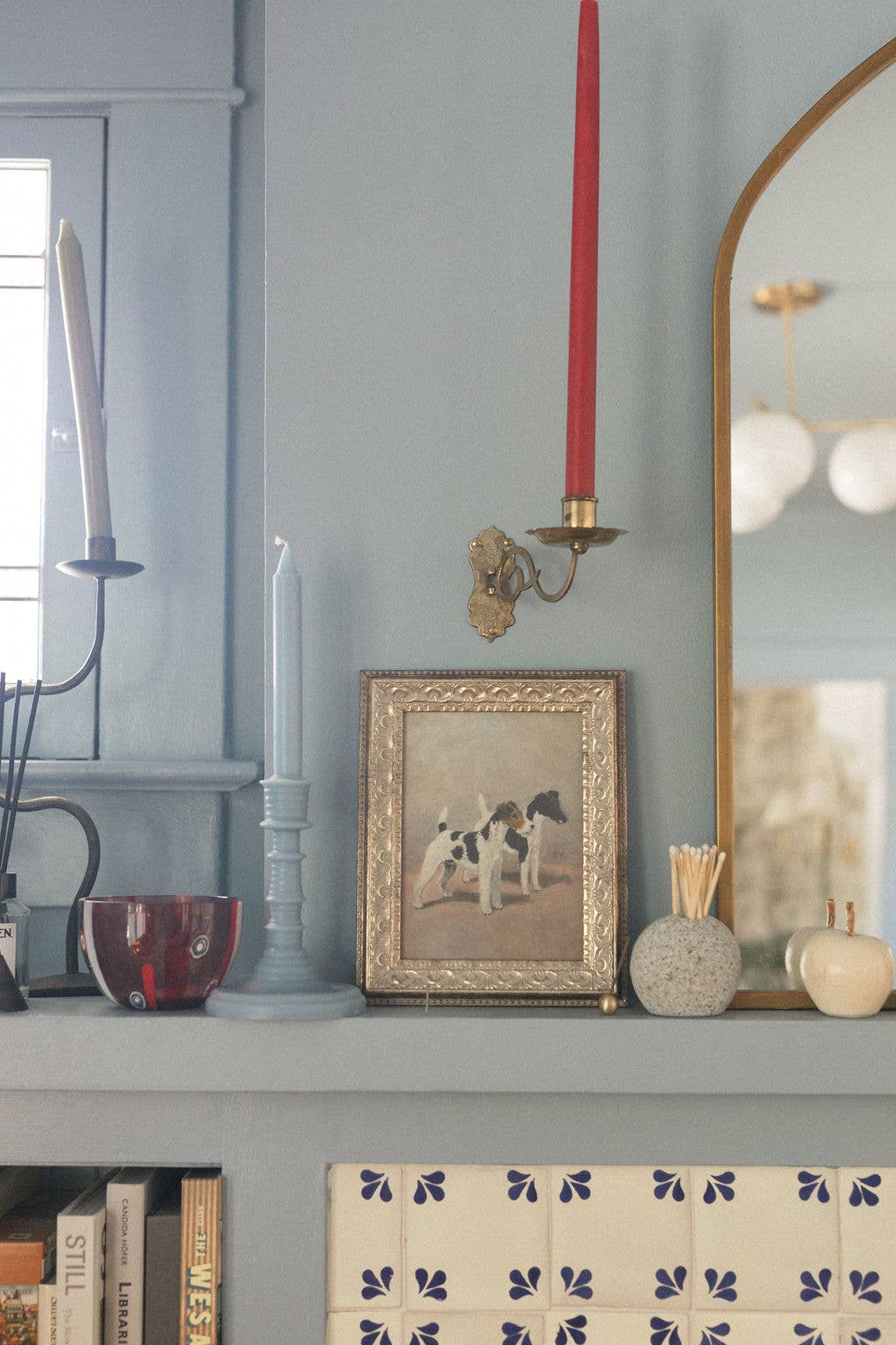 Impression sur toile encadrée de deux Fox Terriers