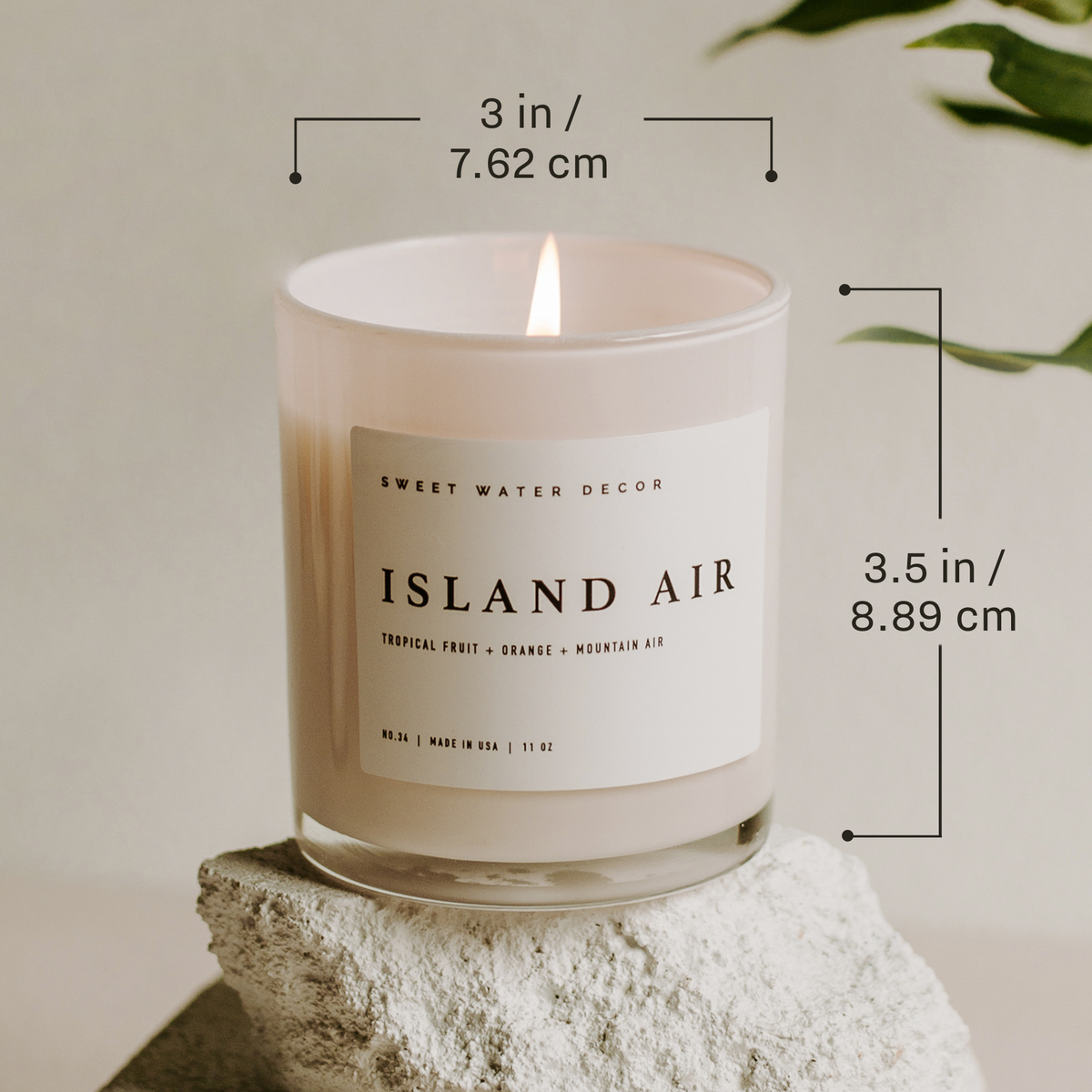 Bougie de soja Coastal Lemon - 50h