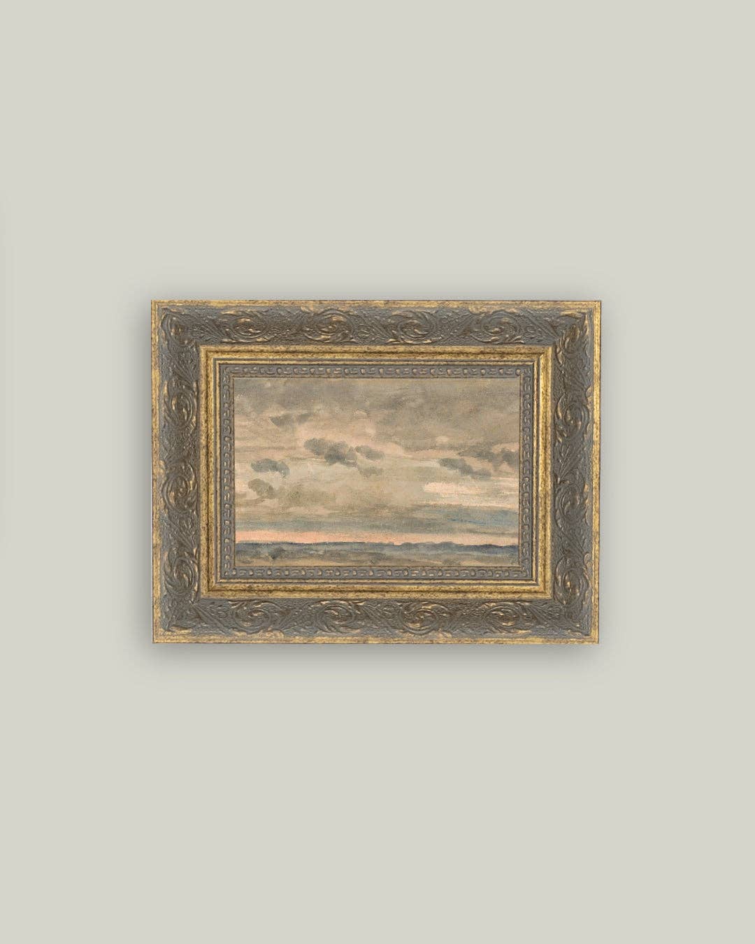 Impression sur toile encadrée Sunset Sky