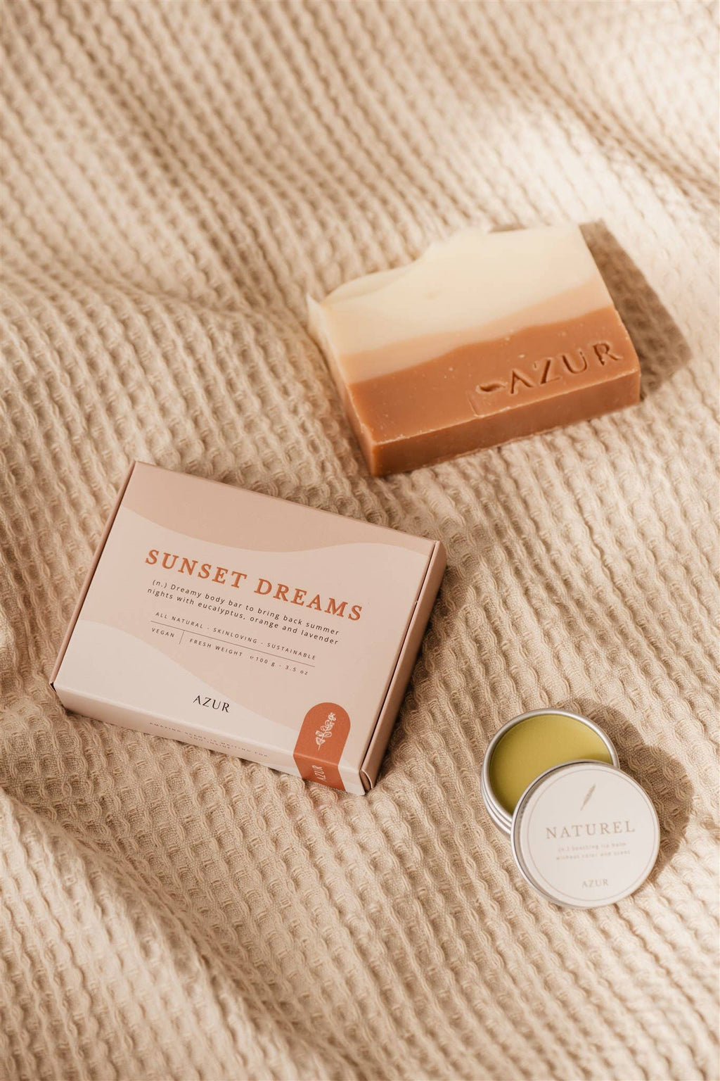 SUNSET DREAMS | barre relaxante pour le corps | savon naturel