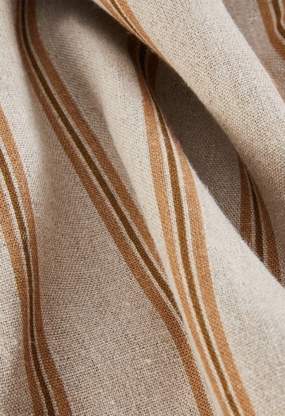 Housse de coussin rectangulaire en coton - Rayures Corde