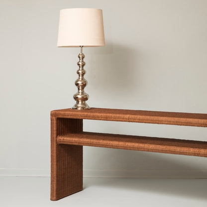 Console en rotin Agatha