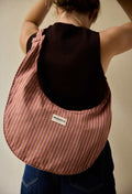 Sac new B - Rayures Lilas
