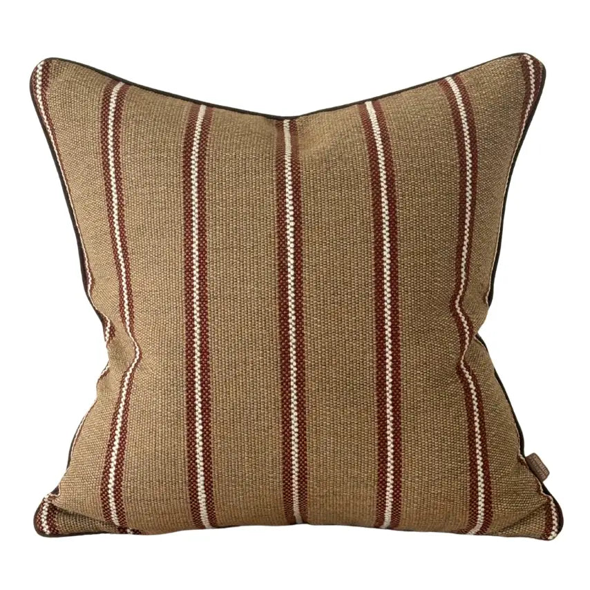Housse de cousin Zara Châtaigne - 45x45 cm
