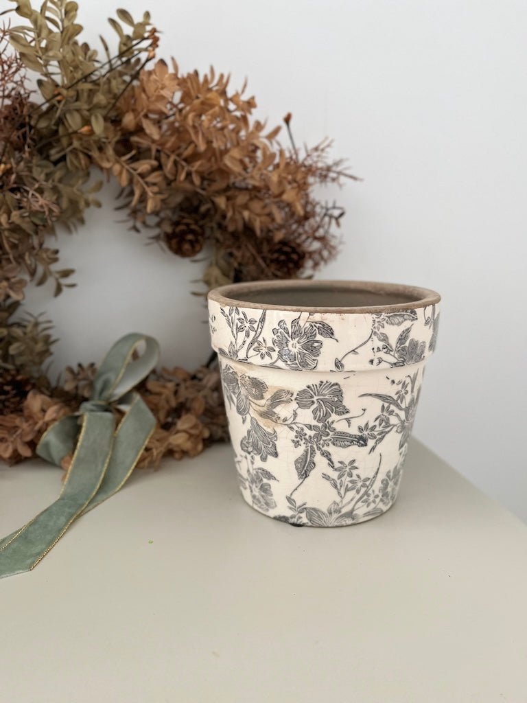 Cache-pot fleur conique - Adèle & Brume