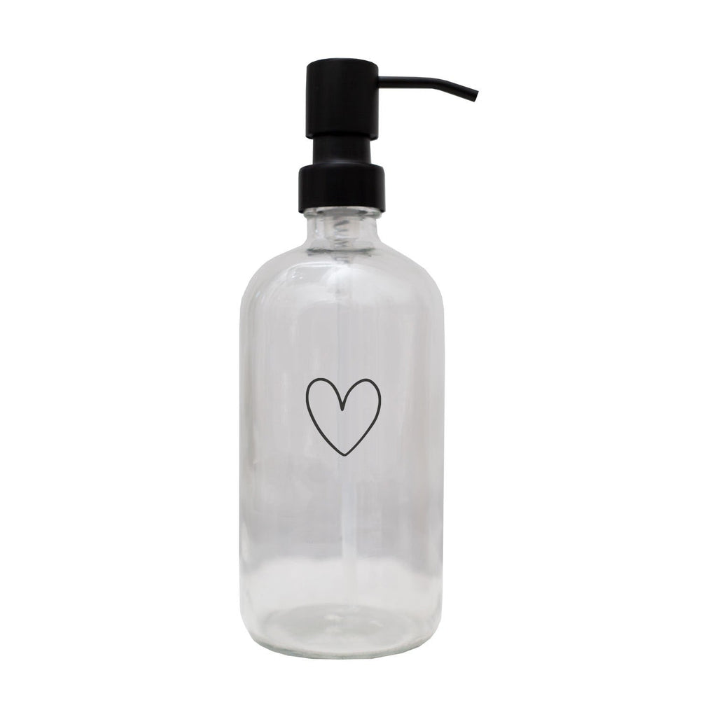 Distributeur de savon - verre transparent - Adèle & Brume